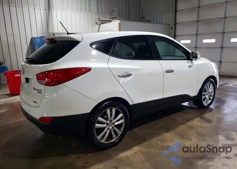 2010 Hyundai Tucson Gls z USA, uszkodzony, nr VIN KM8JUCAC3AU046737
